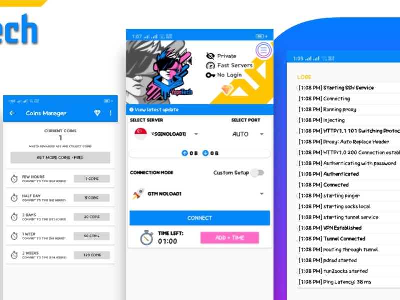 YopeTech VPN | Application